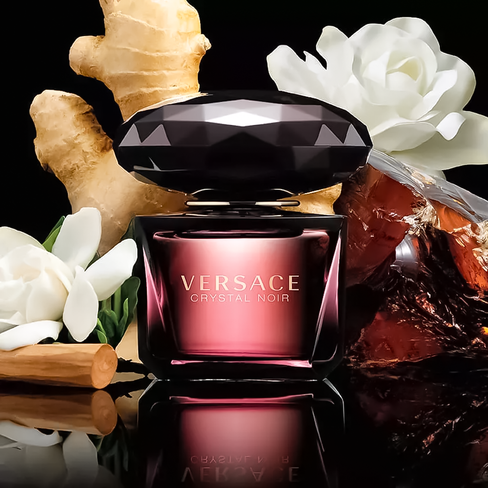 عطر ادکلن ورساچه کریستال نویر ادوپرفیوم (ورساچه مشکی) | Versace Crystal Noir EDP